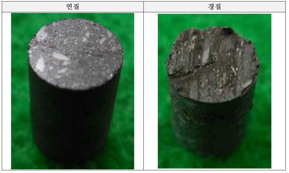 마찰 및 마모시험 후 라이닝 시편 확대[50N]