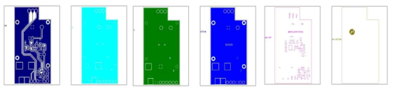 통합형 센서 pcb artwork