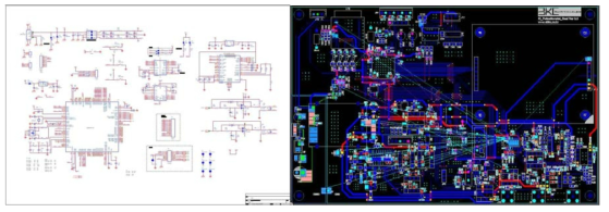 통합 보드 회로 설계 및 PCB Board 설계 제작