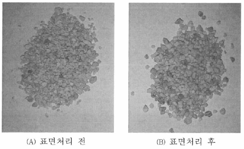 900℃ 에서 열처리한 터키A의 표면처리