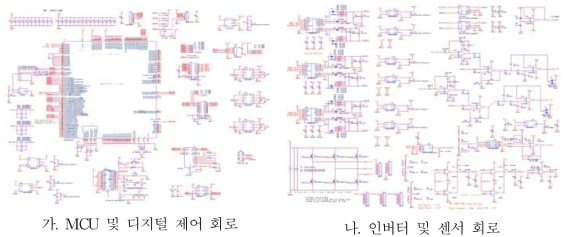 허브모터 제어기 회로도