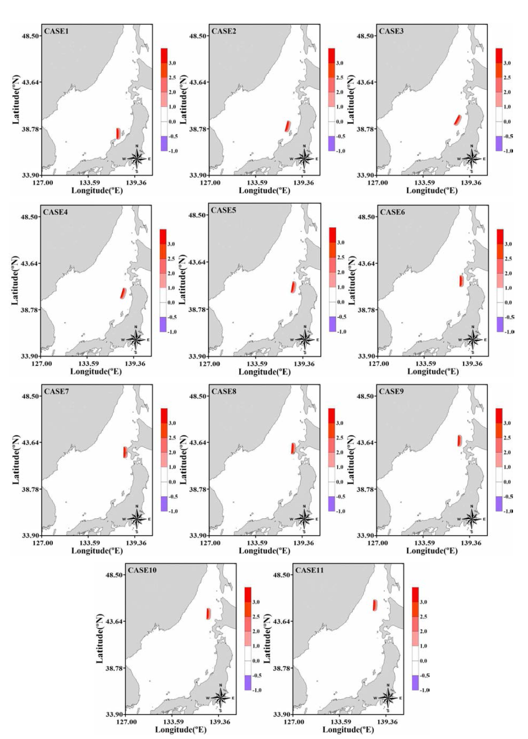 동해 동연부 가능최대지진(Mw 8.0)에 의한 지진해일 초기파형