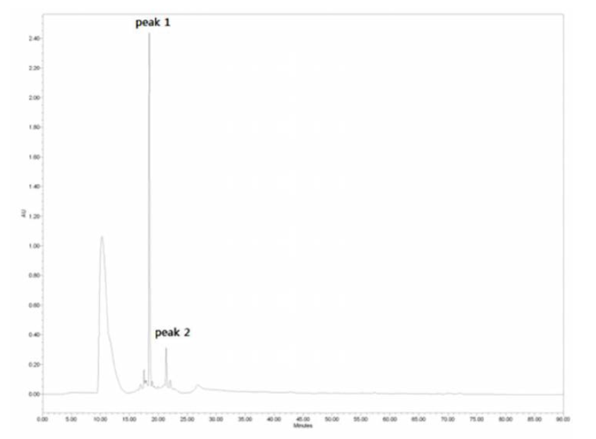 HPLC 분석 결과