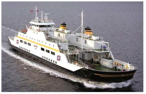 세계 최초의 LNG 연료 추진 선박 (Glutra號, 노르웨이)