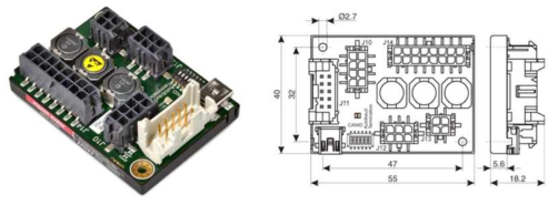 Motor driver schematics.