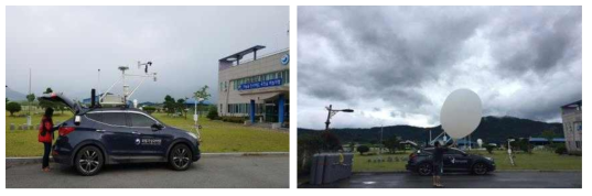 Summer intensive observation in Geochang station.