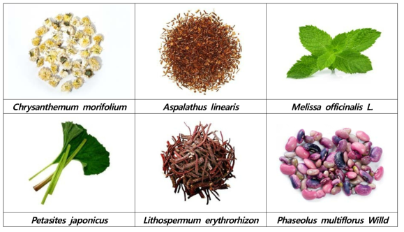 피롤리지딘 알칼로이드 성분이 많이 함유된 식물종 및 콩류