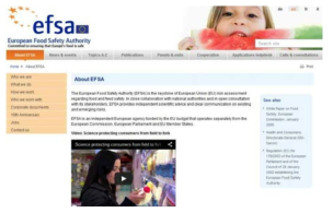 EFSA Web site