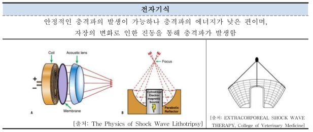 전자기식 구조 및 모식도