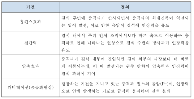 체외충격파쇄석기의 기전