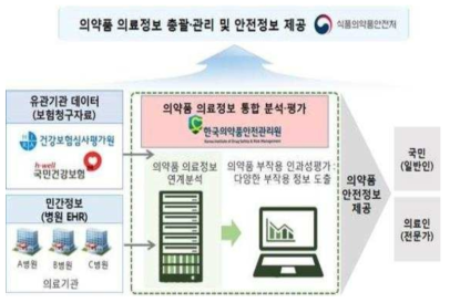 의약품 부작용-의료정보 연계분석 체계