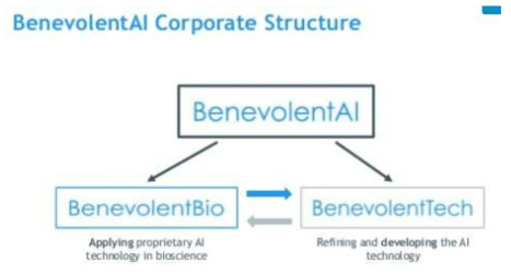 BenevolentAI의 회사구성