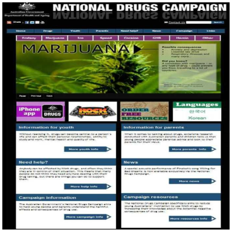 호주의 National Drugs Campaign