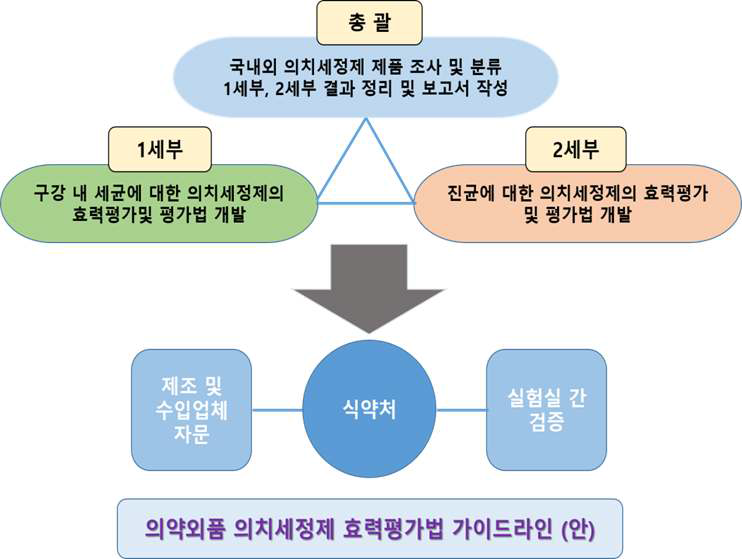 총괄연구개발의 추진체계