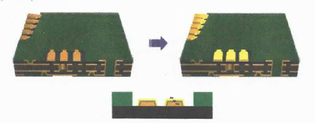 Gold plating of printed circuit board