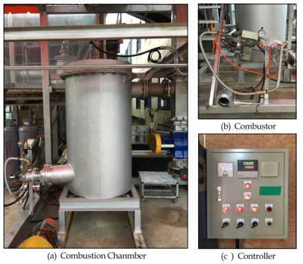 연소기(Combustor) 및 연소기 쳄버(Combustion Chamber) 설치 사진