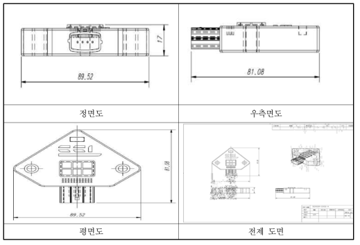 A타입 목업용 설계 도면