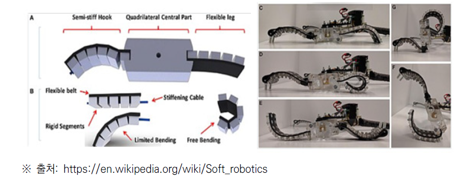 Soft-legged wheel-based robot