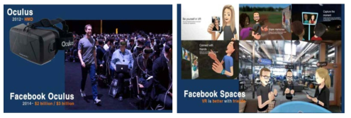 페이스북 오큘러스(Facebook Oculus)와 스페이스(Space)