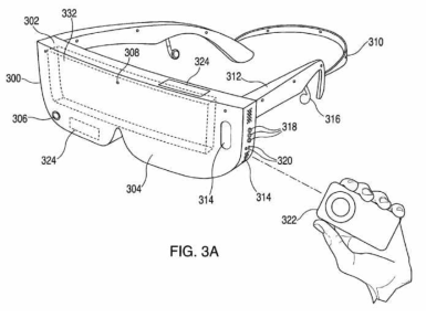 Apple의 차세대 AR기기 특허 도면