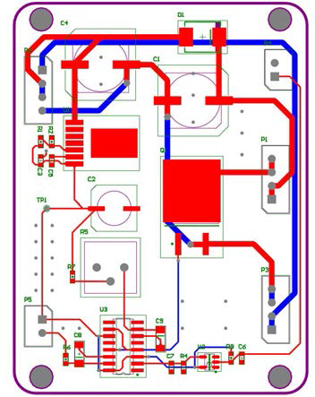 해머컨트롤러 PCB layout