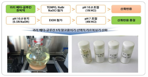 산화 귀리 베타-글루칸 추출 방법 및 파우더 분말 시료