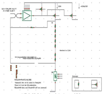 Schematic of the heater LDO