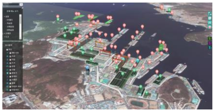 3D GIS 시스템 기본 U/I