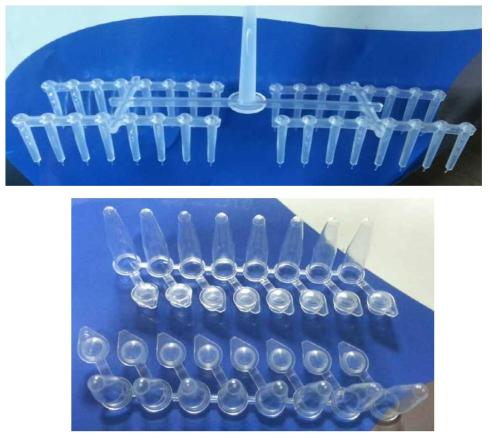 0.2ML PCR-TUBE 사출성형품