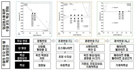 고특성 주철개발을 위한 열역학 계산 활용