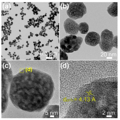 porous In2O3 형상