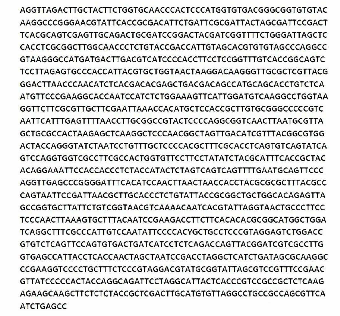 Pseudomonas veronii 16S ribosomal gene sequence