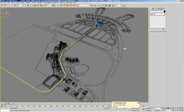 인천공항주변 3DS MAX 모델