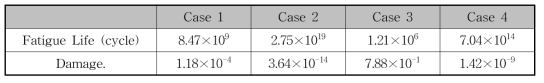 Fatigue Life and Damage