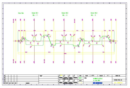 V1 Roll 도면