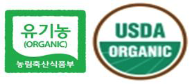 한국과 미국의 유기농 인증 마크