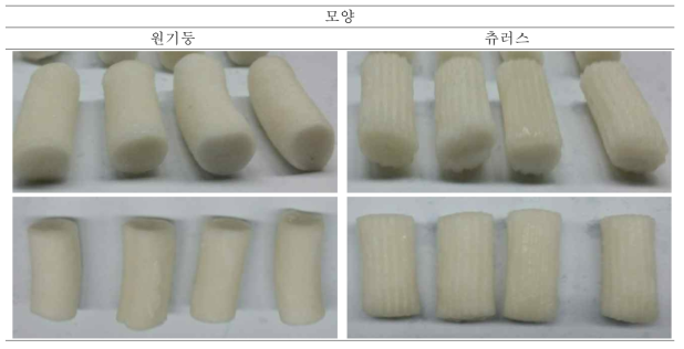 모양 별 떡볶이 떡 사진