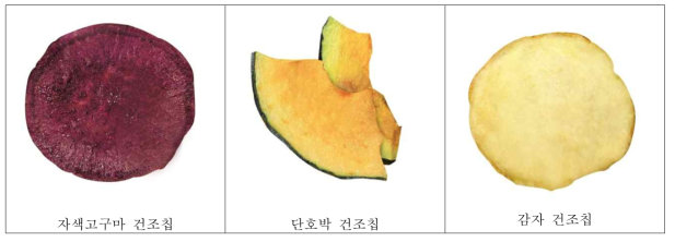 건조칩 제조 결과