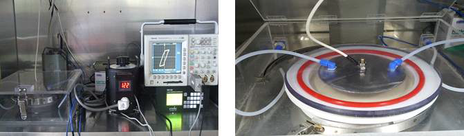 Equipment for dielectric barrier discharge low-temperature plasma treatment.