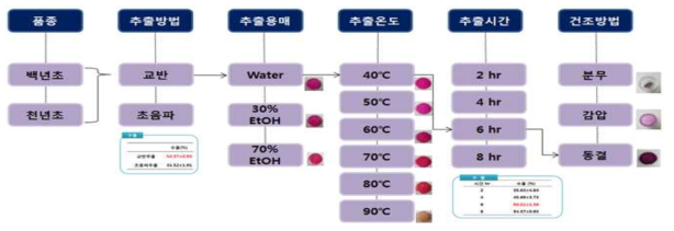 선인장 열매의 가공적성을 위한 최적의 제조공정