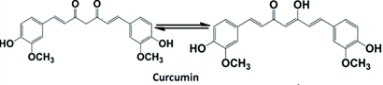 산화 환원에 의한 Curcumin의 화학구조변화