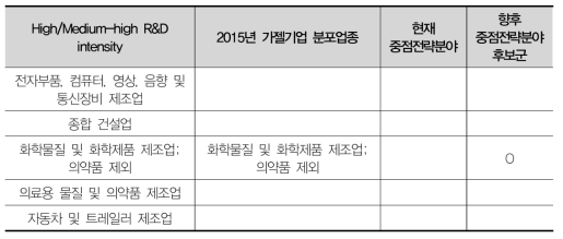 세종 향후 중점전략분야 후보군