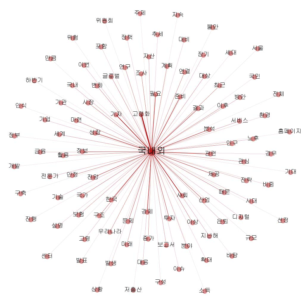 ‘국내외’ 주요 동시출현 단어