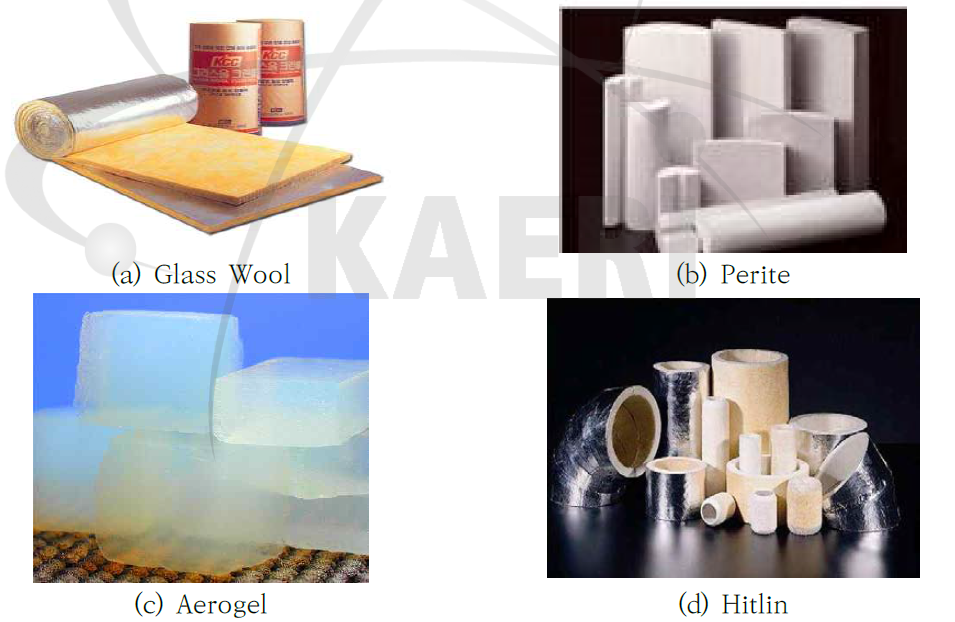 다양한 보온재 종류
