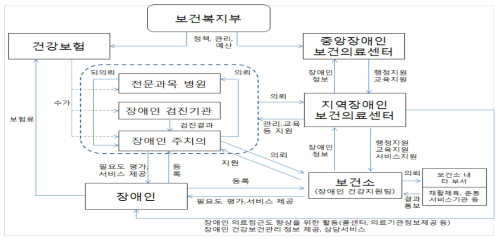 장애인 건강보건관리 체계