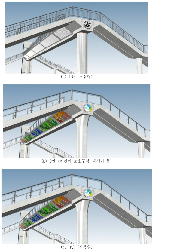 보도교 최적 경관 디자인