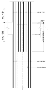 지상 1층 ACT Column-H형강 접합부