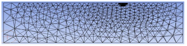 노즐 홀의 개수를 늘린 소각로 및 노즐의 mesh