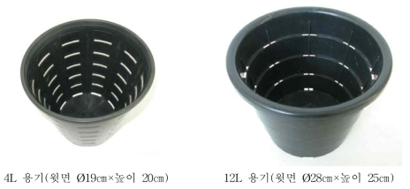 컨테이너 유묘의 적응성 구명 대상 용기