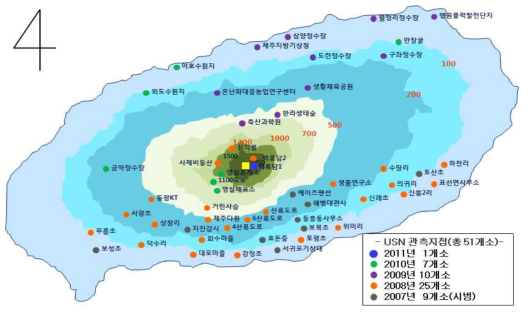 제주 IP-UNS AWS 설치지점